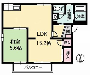 ドムス・ヒルズ A館の物件間取画像